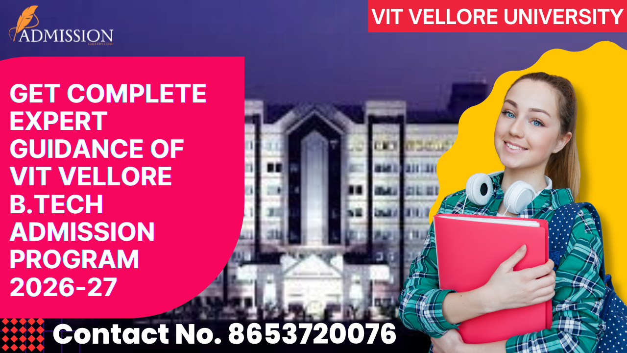 direct admission in VIT vellore University 2026